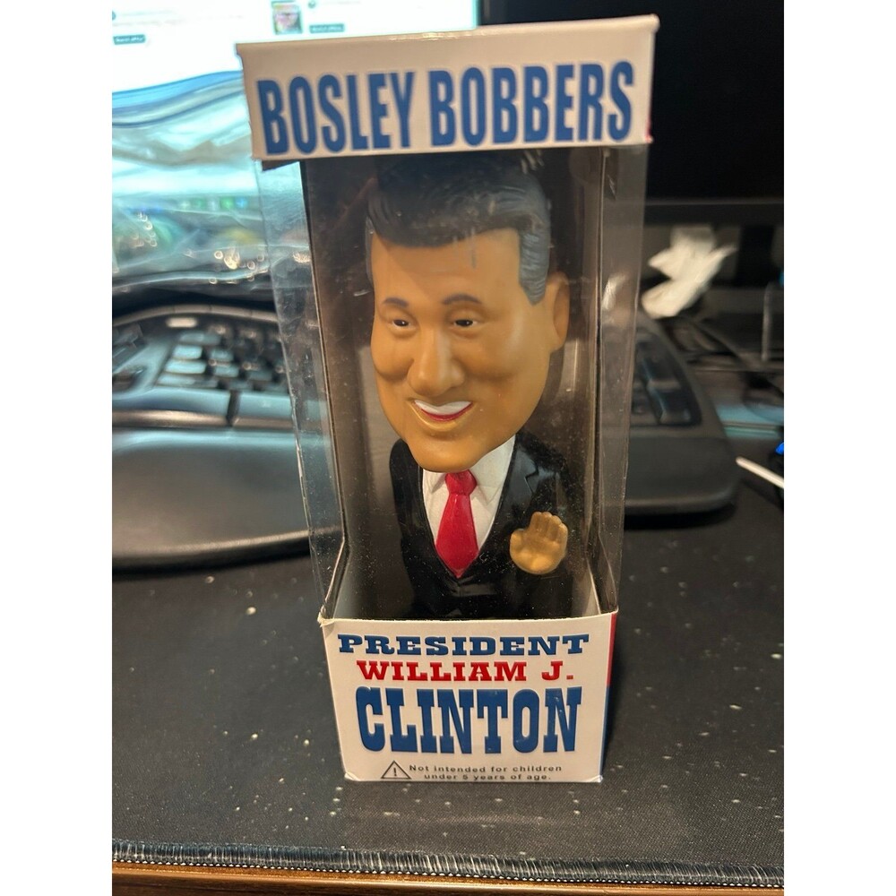 FUNKO President William J. Clinton Bosley Bobbers. Bobble Head.